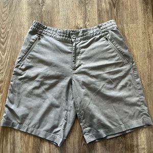 United By Blue Gray Shorts Size 34 Recycled Polyester and Organic Cotton